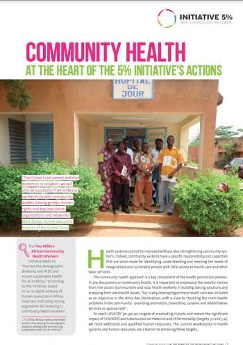 Vignette Community Health At The Heart Of Linitiatives Actions 0