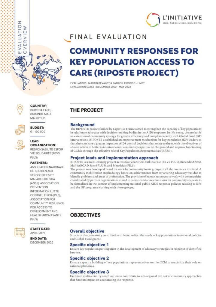 En Community Responses For Key Population Access To Care