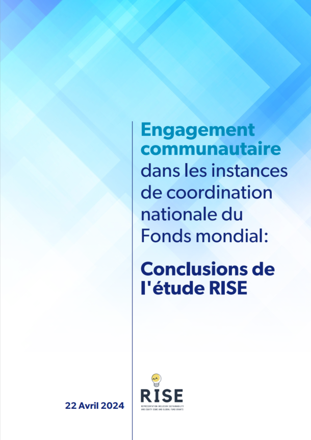 Couverture Rise Engagement Communautaire