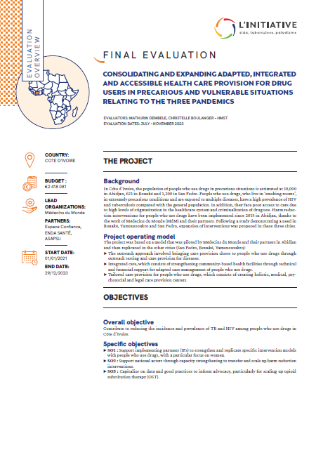 Resume Evaluation Pud Cote Ivoire Ve