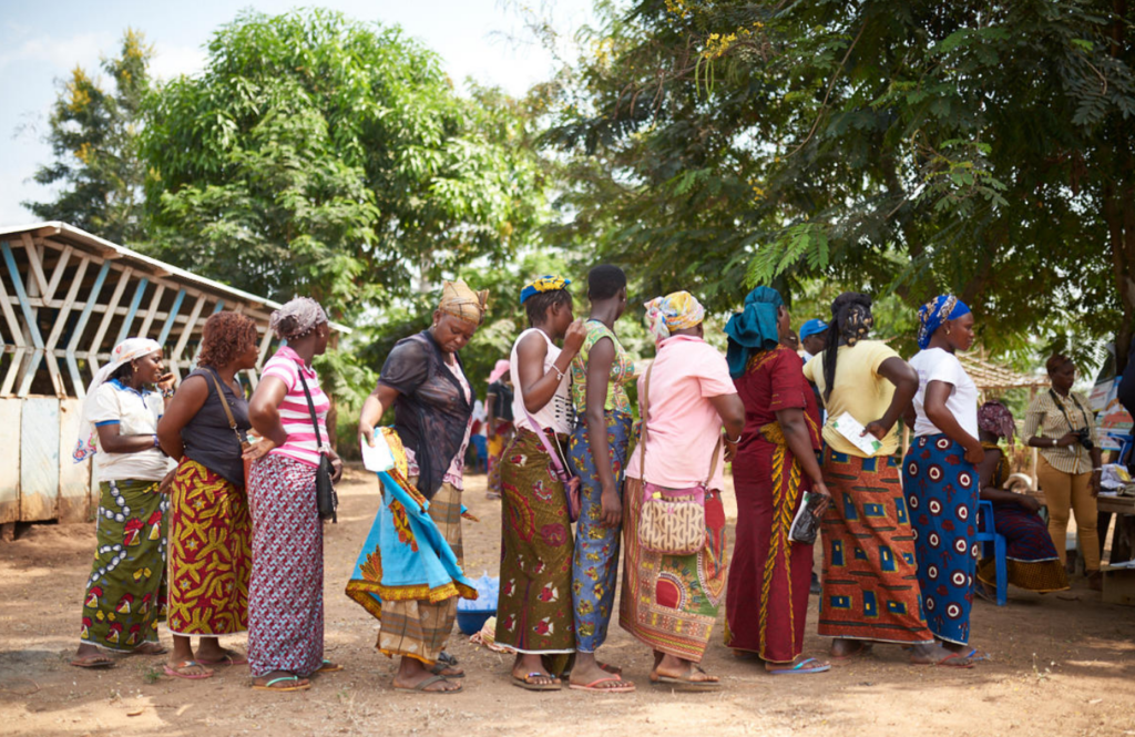 Afrique Cote Divoire File Attente Test Vih