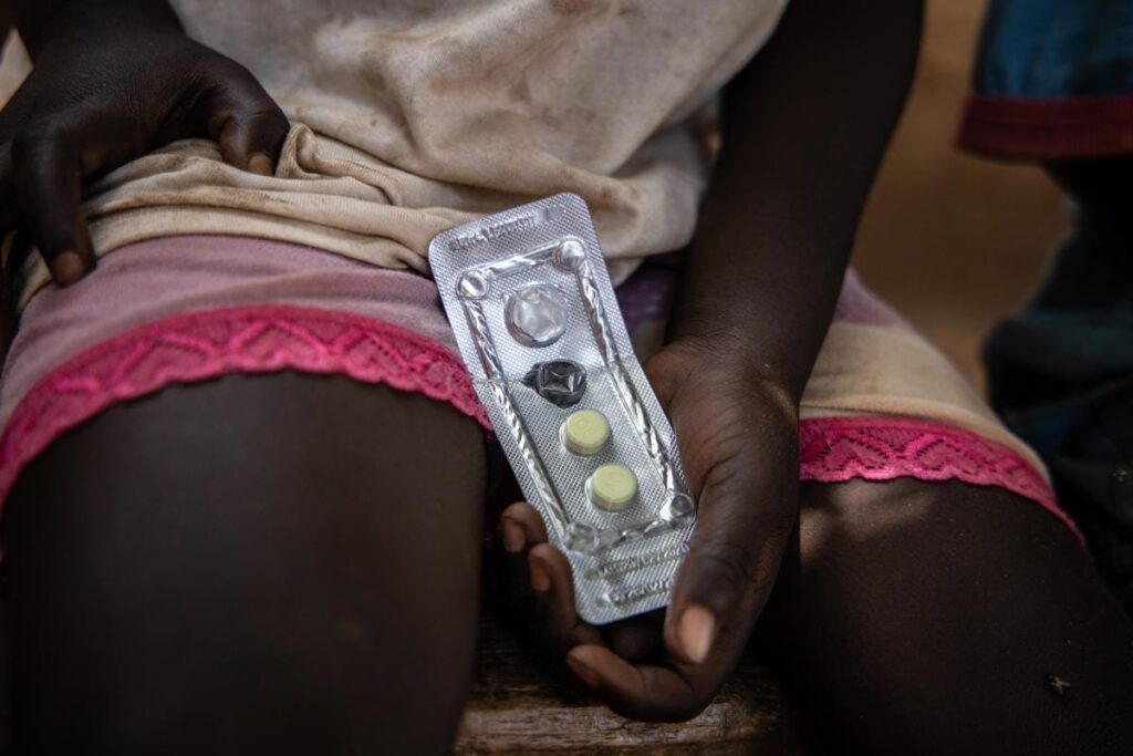 Seasonal Malaria Chemoprevention Smc Pills In Ouagadougou On October 12 2020