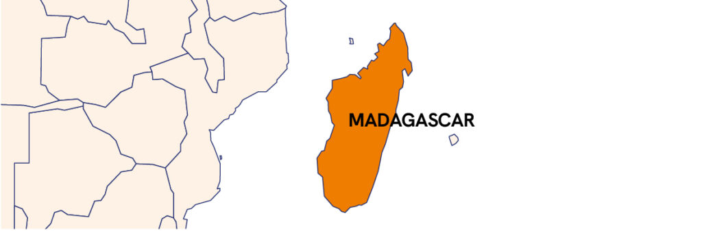 Carte Madagascar Fr