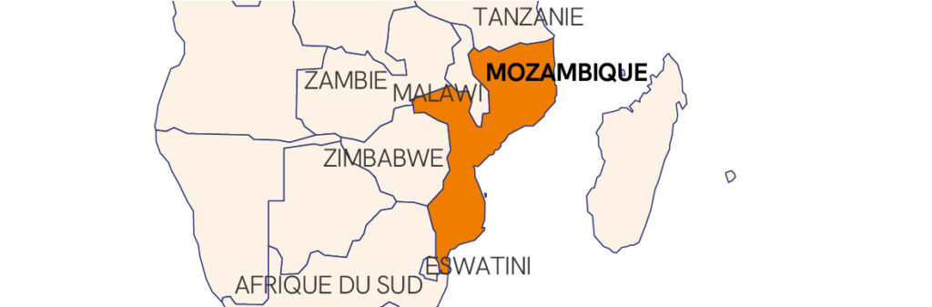 Carte Mozambique Fr