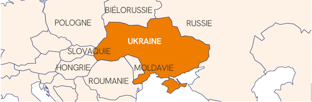 Carte Ukraine Fr