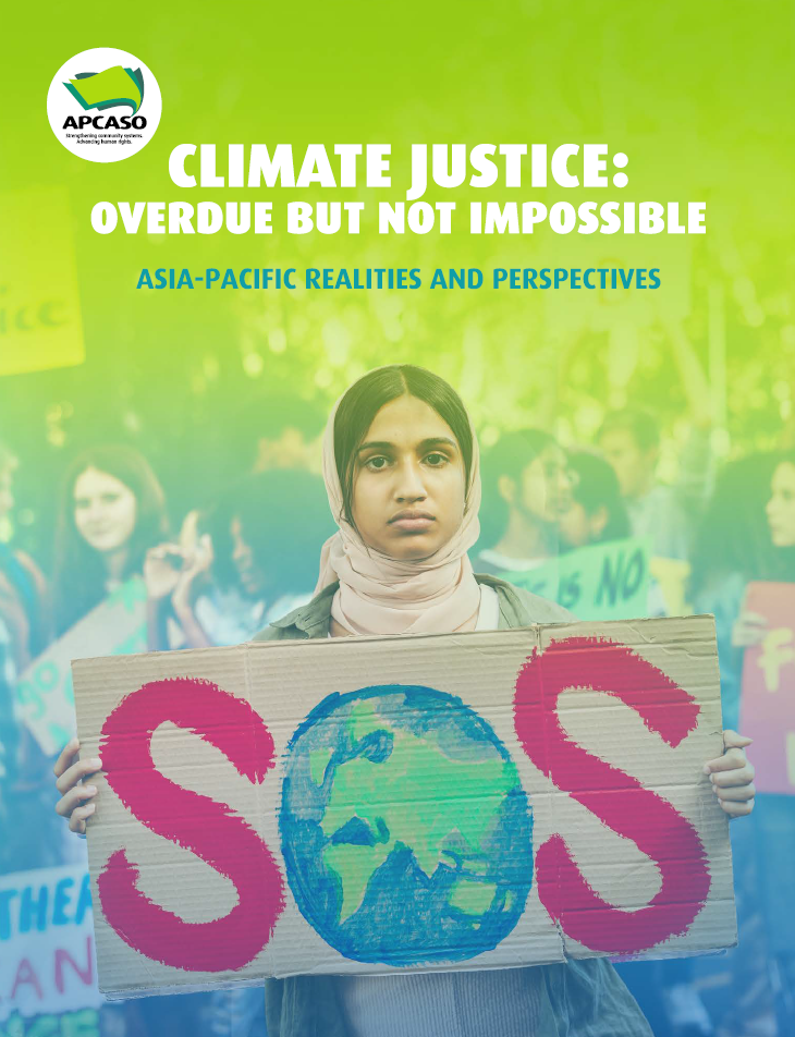 Cover Apcaso Climate Justice, Overdue But Not Impossible
