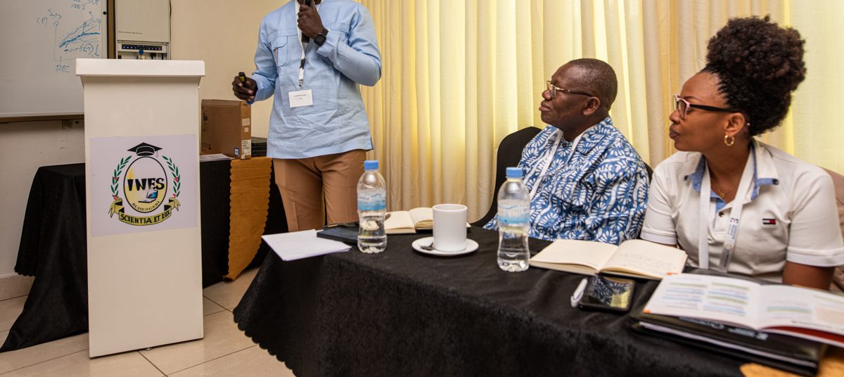 Rwanda 2024, présentation à l'université INES-Ruhengeri de Musanze