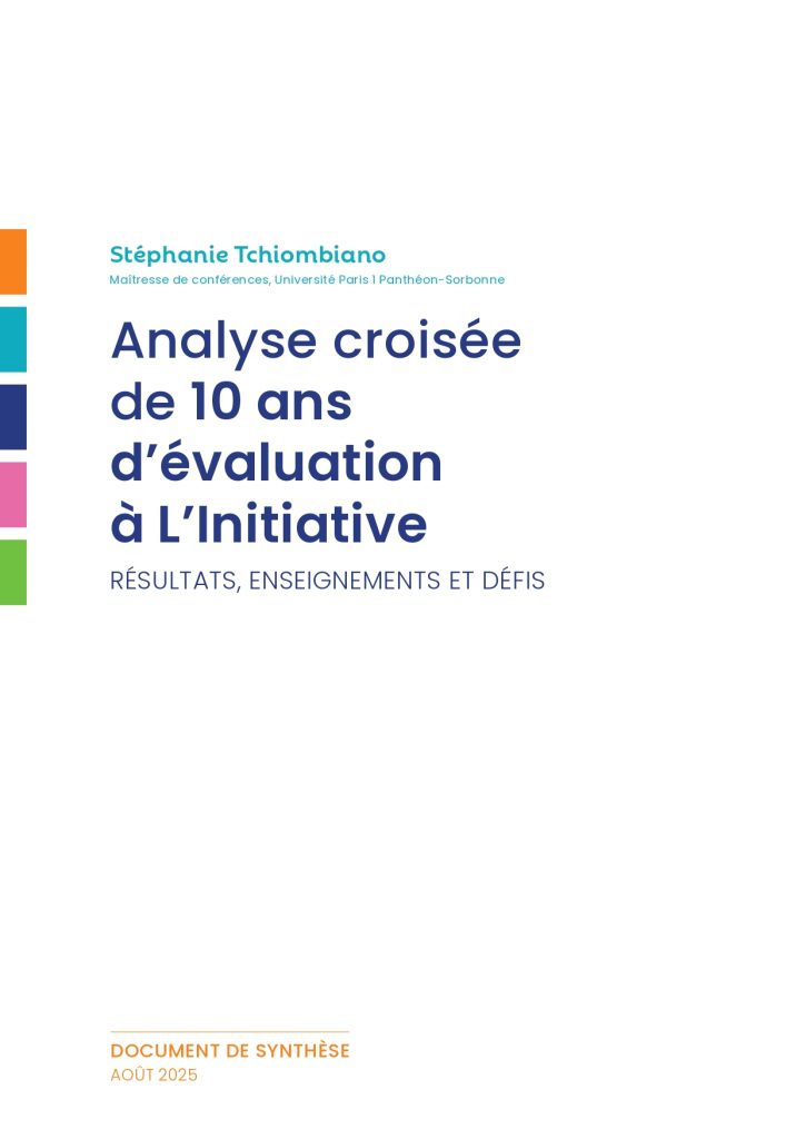 Analyse Croisée De 10 Ans D’évaluation à L’initiative