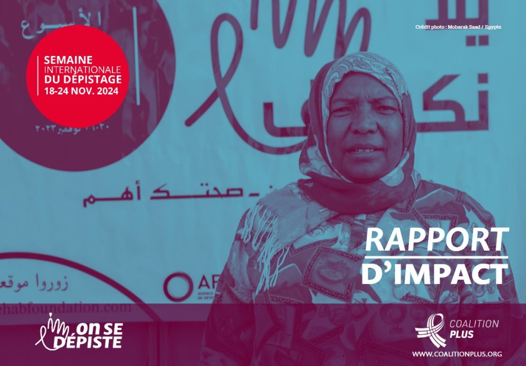 Couverture Rapport D'impact Semaine Internationale Du Dépistage (sid) 2024 (coalition Plus)
