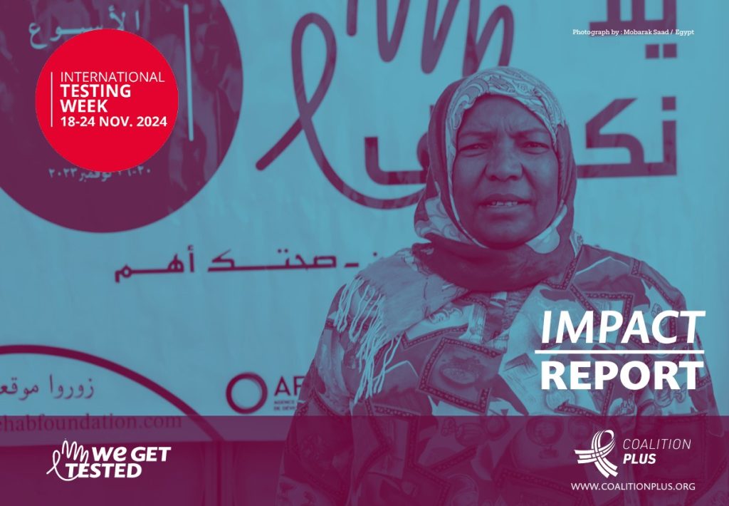 Cover Impact Report International Testing Week (itw) 2024 Coalition Plus