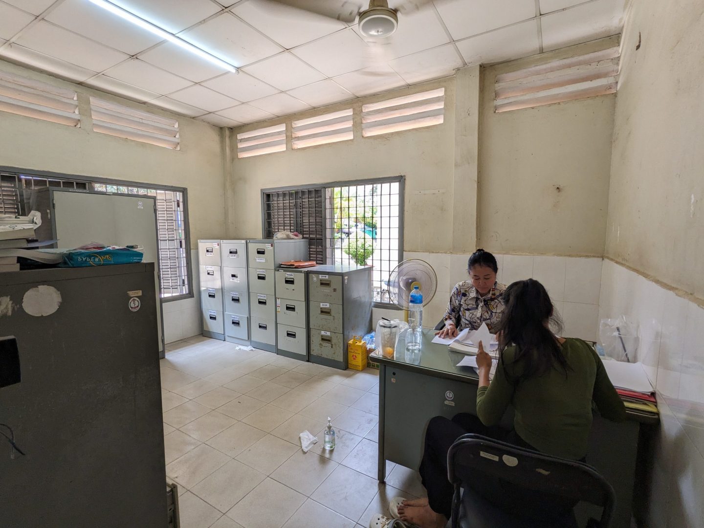 Des agents de santé communautaires à l'Hôpital de Kampot.