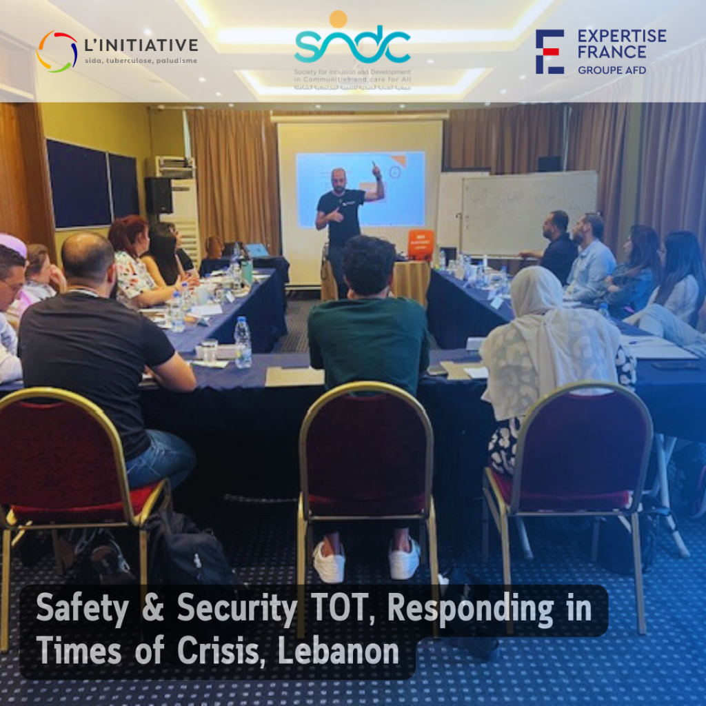 24SANIC222 : Photo d'une formation dans le cadre du projet Passerelle Santé 2