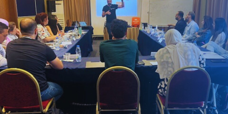 24SANIC222 : Photo d'une formation dans le cadre du projet Passerelle Santé 2