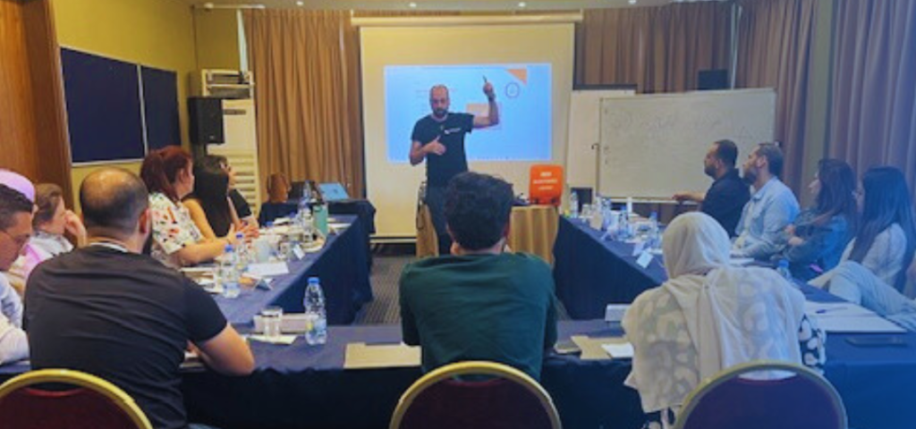 Photo d'une formation dans le cadre du projet Passerelle Santé 2