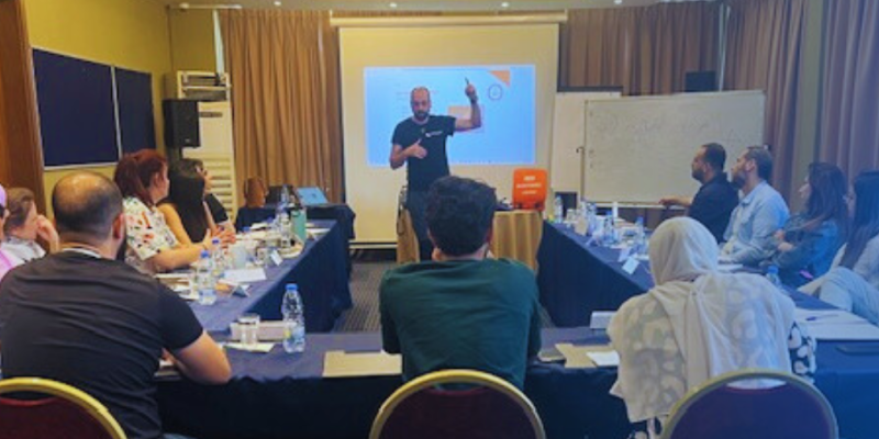 Photo d'une formation dans le cadre du projet Passerelle Santé 2