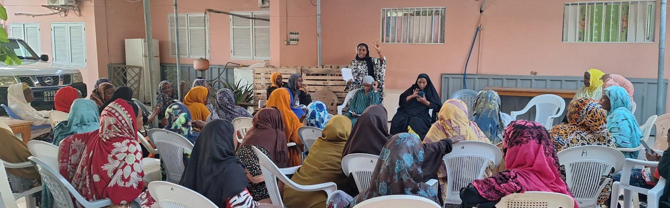 Solidarité Féminine mène une activité de sensibilisation
