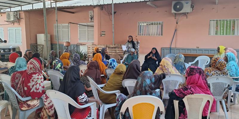 Solidarité Féminine mène une activité de sensibilisation