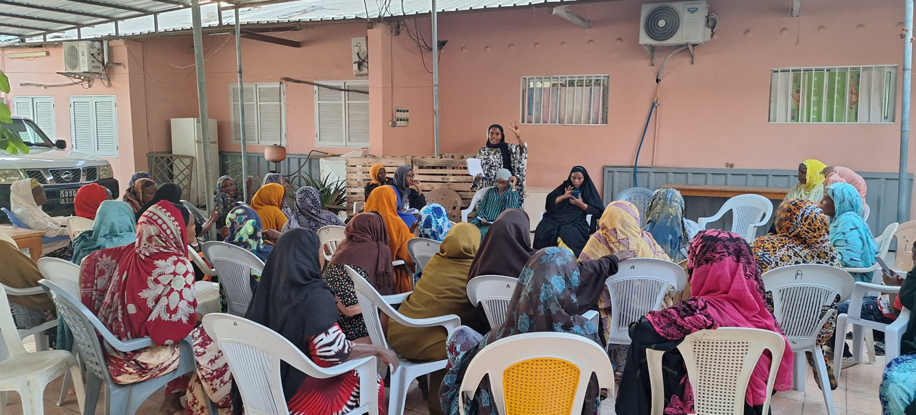 Solidarité Féminine mène une activité de sensibilisation
