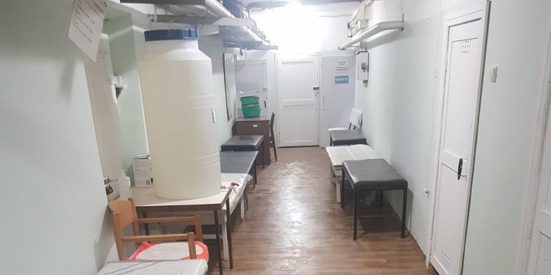 Centre d'accueil soutenu dans le cadre du projet TB People Ukraine