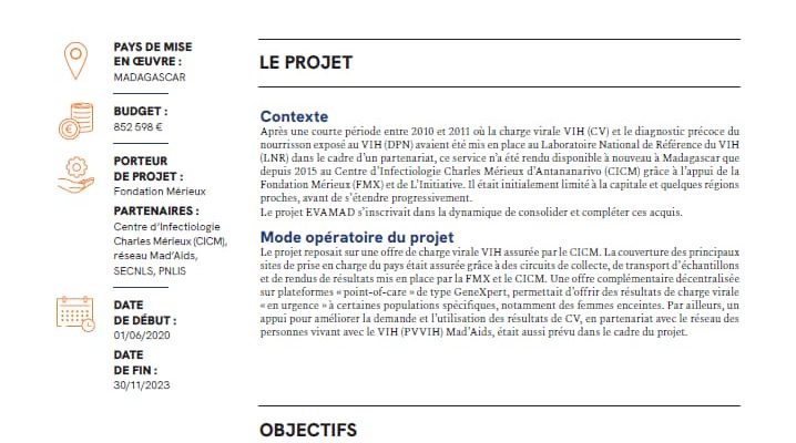 Résumé D'évaluation Vfr Projet Evamad (19sanin213)