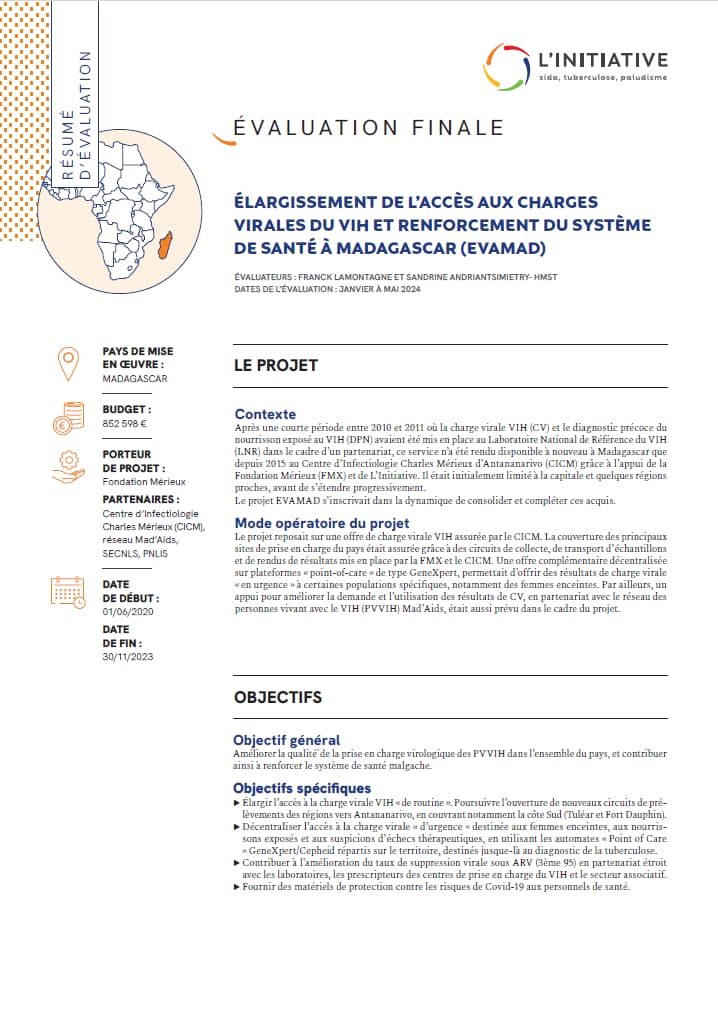 Résumé D'évaluation Vfr Projet Evamad (19sanin213)