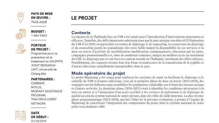 Résumé D'évaluation Vfr Projet Phpt (18sanin210)