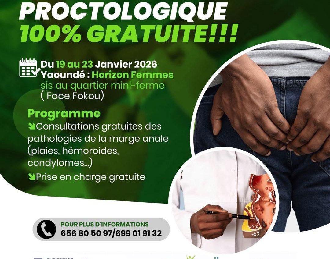 Phoenix Cameroun Visuel Campagne Proctologique Gratuite