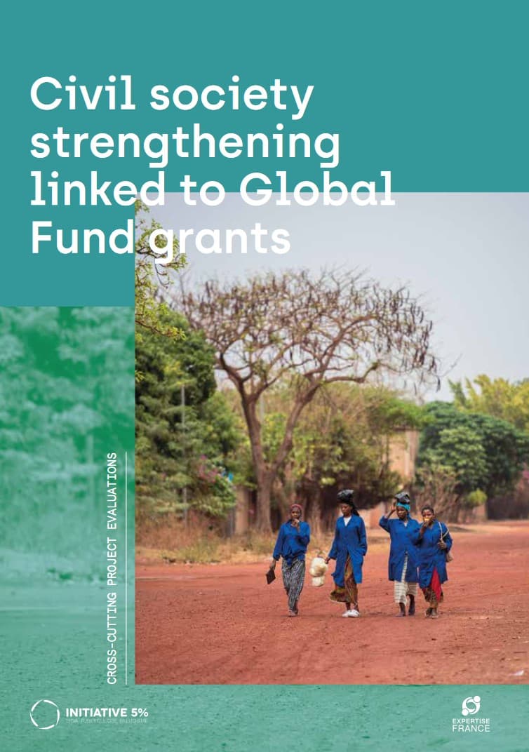 Civil society strengthening linked to Global fund grants