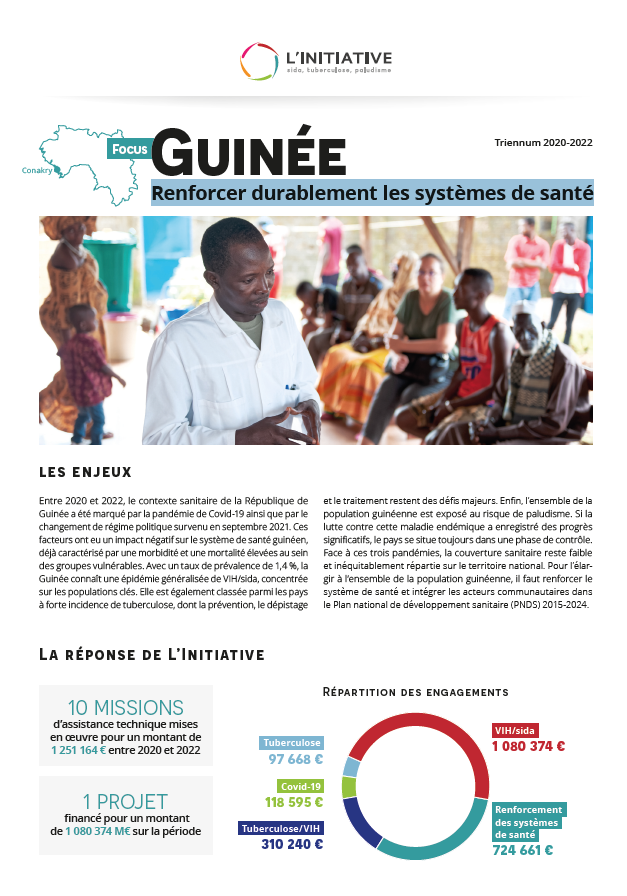 Focus Guinée | Triennum 2020-2022